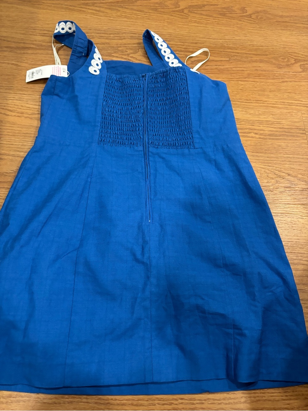 Lilly Pulitzer Blue Isleen Skirted Romper - Picture 4 of 7